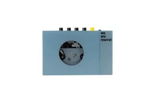 Nearly New - We Are Rewind Portable Cassette Player - Blue (Kurt)