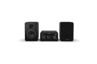 Pure Classic Stereo Mini System - Black
