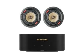 Marantz MODEL M1 2.1 Channel Streaming Amplifier with Focal 300 ICW8 In-Wall/In-Ceiling Speakers