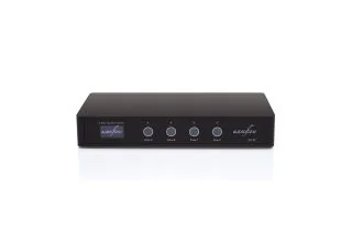 Audioflow 3S-4Z 4-way Smart Speaker Switch - Black