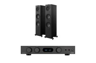 Audiolab 6000A MKII Integrated Amplifier with KEF Q7 META Floorstanding Speakers