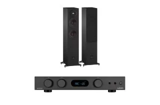 Audiolab 6000A MKII Integrated Amplifier with Dali SONIK 5 Floorstanding Speakers