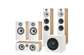 Bowers & Wilkins 603 S3 5.1 Speaker Package (607 S3 Rears) - Oak