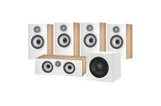 Bowers & Wilkins 607 S3 5.1 Speaker Package (607 S3 Rears) - Oak