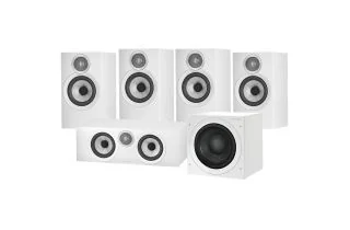 Bowers & Wilkins 607 S3 5.1 Speaker Package (607 S3 Rears) - Matte White