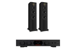 Audiolab 7000A Integrated Amplifier with Wharfedale Evo 5.4 Floorstanding Speakers