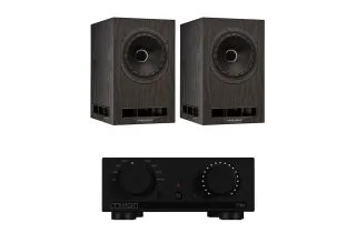 Mission 778X Integrated Amplifier with Fyne Audio F5e Bookshelf Speakers