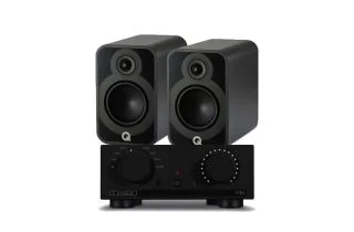 Mission 778X Integrated Amplifier with Q Acoustics 5020 Bookshelf Speakers