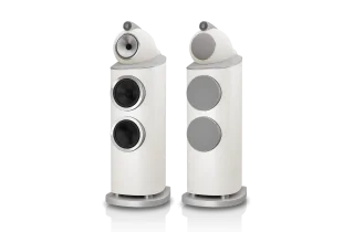 Bowers & Wilkins 802 D5 Floorstanding Speakers - Warm White