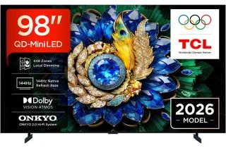 TCL 98A400MUK 98" QD-Mini LED 4K Smart TV (2026)