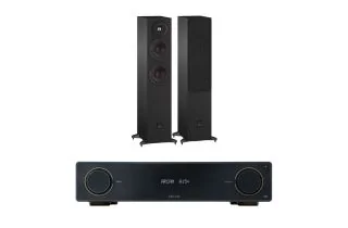 Arcam A15+ Integrated Amplifier with Dali SONIK 5 Floorstanding Speakers