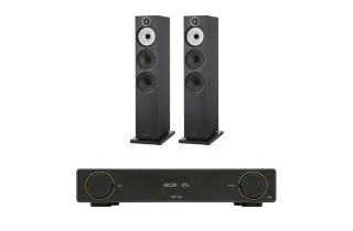 Arcam A5+ Integrated Amplifier with Bowers & Wilkins 603 S3 Floorstanding Speakers