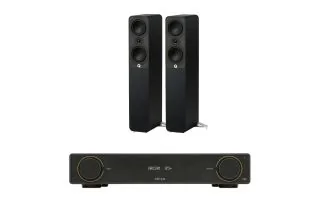 Arcam A5+ Integrated Amplifier with Q Acoustics Q 5040 Floorstanding Speakers
