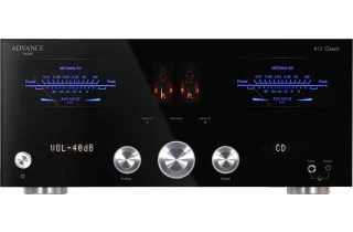 Advance Paris A12 Classic Integrated Amplifier - Black