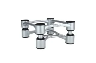 IsoAcoustics Aperta 155 Isolation Speaker Stands (Pair) - Silver