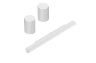 Sonos Arc Ultra with 2x Sonos Era 100 SL - White