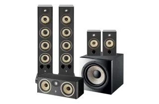 Focal Aria Evo X 5.1 Speaker Package - Black Gloss