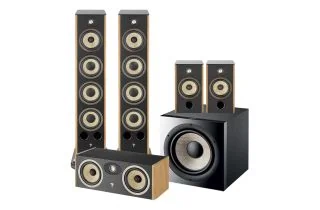 Focal Aria Evo X 5.1 Speaker Package - Walnut Prime
