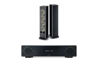 Arcam A15+ Integrated Amplifier with Focal Aria Evo X No3 Floorstanding Speakers