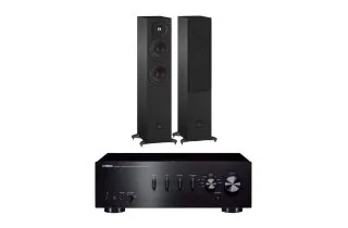 Yamaha A-S301 Integrated Amplifier with Dali SONIK 5 Floorstanding Speakers