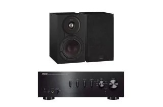 Yamaha A-S501 Integrated Amplifier with Dali SONIK 1 Bookshelf Speakers