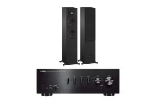 Yamaha A-S501 Integrated Amplifier with Dali SONIK 5 Floorstanding Speakers