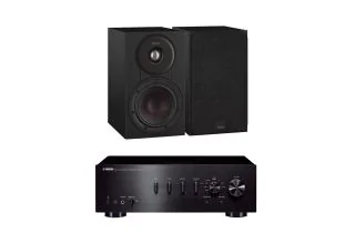 Yamaha A-S701 Integrated Amplifier with Dali SONIK 1 Bookshelf Speakers