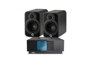 Naim Atom HDMI with Q Acoustics 5020 Bookshelf Speakers