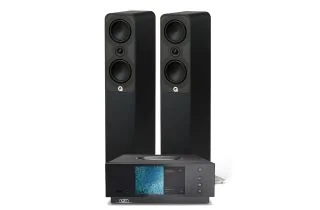 Naim Atom HDMI with Q Acoustics Q 5040 Floorstanding Speakers