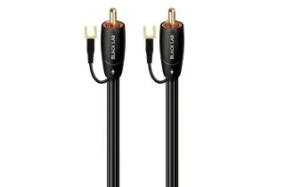 AudioQuest Black Lab RCA Low-Frequency Subwoofer Audio Interconnect Cable - 3m