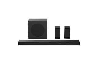 Hisense AX5140Q 5.1.4-channel Dolby Atmos Soundbar with Wireless Subwoofer & Rear Speakers