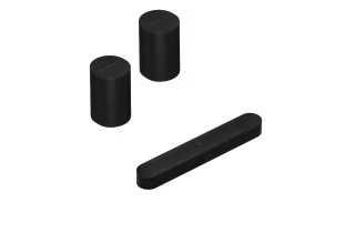 Sonos Beam (Gen 2) with 2x Sonos Era 100 SL