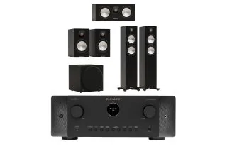 Marantz CINEMA 60 DAB 7.2 Channel AV Receiver with Monitor Audio Bronze 300 7G 5.1 Speaker Package