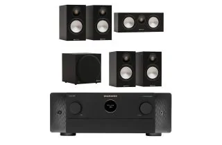 Marantz CINEMA 50 9.4 Channel AV Receiver with Monitor Audio Bronze 50 7G 5.1 Speaker Package