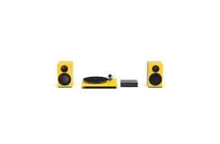 Manufacturer Refurbished - Pro-Ject Colourful Audio System E - Yellow Satin