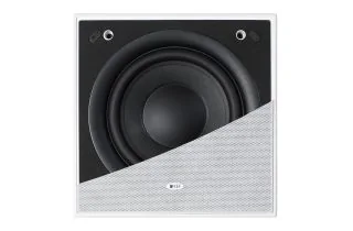 KEF CI200QSB-THX Square In-Wall/Ceiling Subwoofer (Pair)