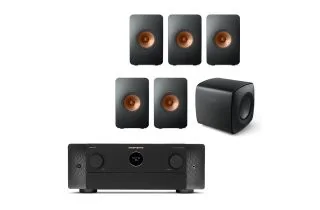 Marantz CINEMA 50 9.4 Channel AV Receiver with KEF LS50 Meta 5.1 Speaker Package
