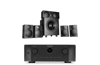 Marantz CINEMA 60 DAB 7.2 Channel AV Receiver with Wharfedale DX-3 5.1 Speaker Package