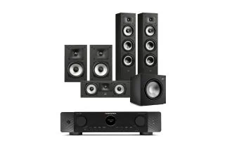 Marantz CINEMA 70s 7.2 Channel AV Receiver with Polk Monitor XT60 5.1 Speaker Package