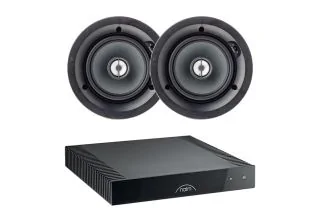 Naim CI UNITI 102 Streaming Amplifier with Focal 100 ICW5 In-Wall/In-Ceiling Speaker