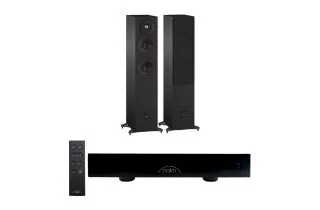 Naim CI UNITI 102 Streaming Integrated Amplifier & Accessories with Dali SONIK 5 Floorstanding Speakers
