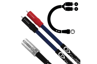 Chord ClearwayX 2 XLR to 2 RCA Cable - 1m