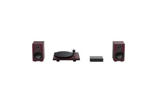 Pro-Ject Colourful Audio System 2 - Wine Red Satin