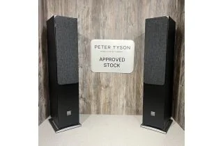 Pre-Loved - Dali OBERON 5 Floorstanding Speakers - Black Ash (Vinyl)