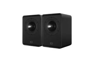 Nearly New - Wharfedale Denton 1S Bookshelf Speakers - Black
