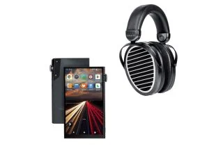 iBasso DX180 Digital Audio Player with HiFiMan Edition XS Planar Headphones