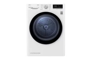 LG FDV709W DUAL Inverter 9kg Heat Pump Tumble Dryer - White
