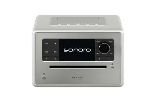 Sonoro Elite All-in-one Music System - Gloss Silver
