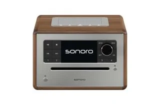 Sonoro Elite All-in-one Music System - Walnut