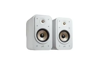 Polk Audio Signature Elite ES20 Bookshelf Speakers - White